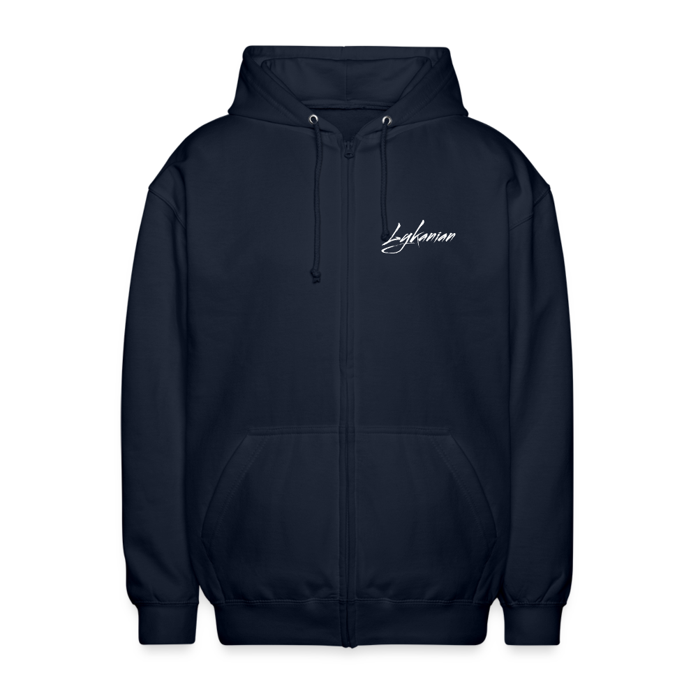 Signature Unisex Hooded jacket - Navy