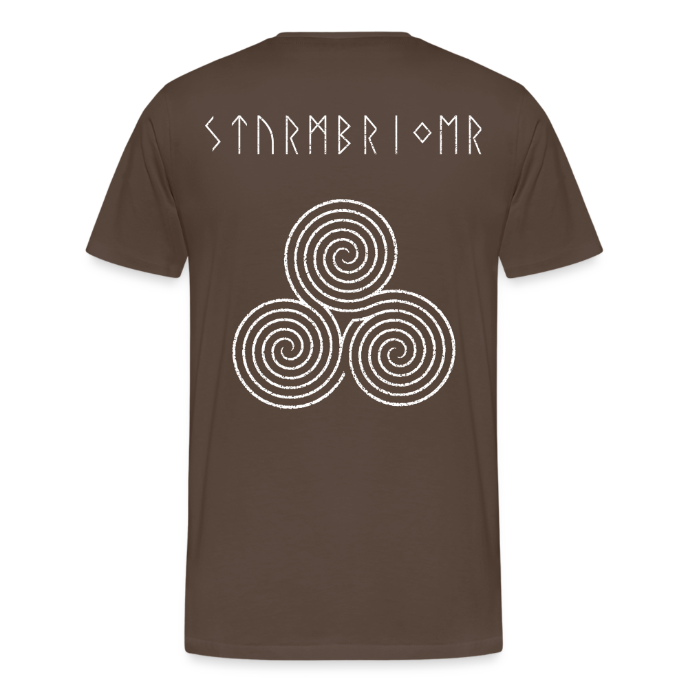 Sturmbringer TShirt "Triskele" - Edelbraun