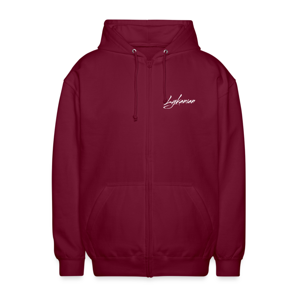 Signature Unisex Hooded jacket - Bordeaux