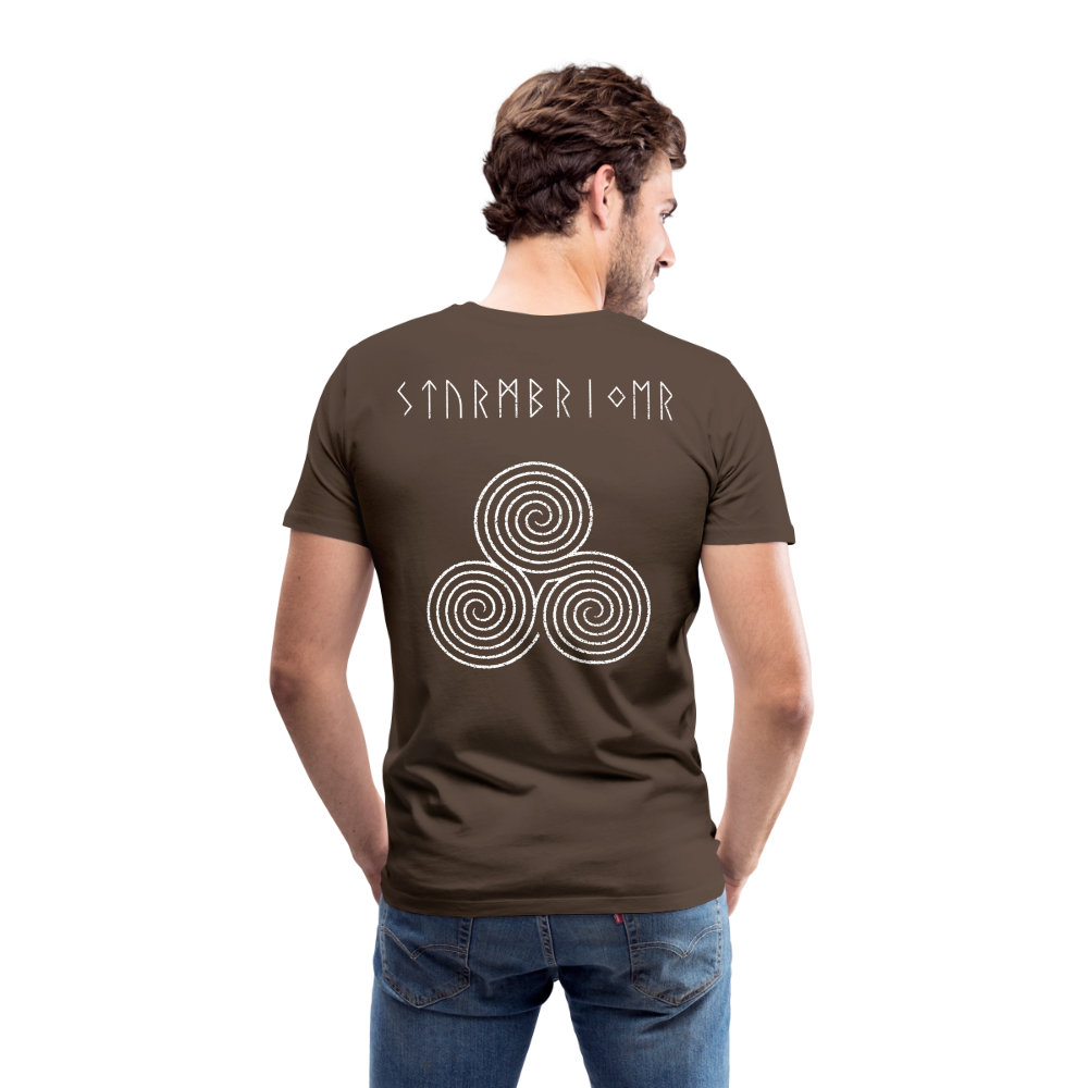 Sturmbringer TShirt "Triskele" - Edelbraun