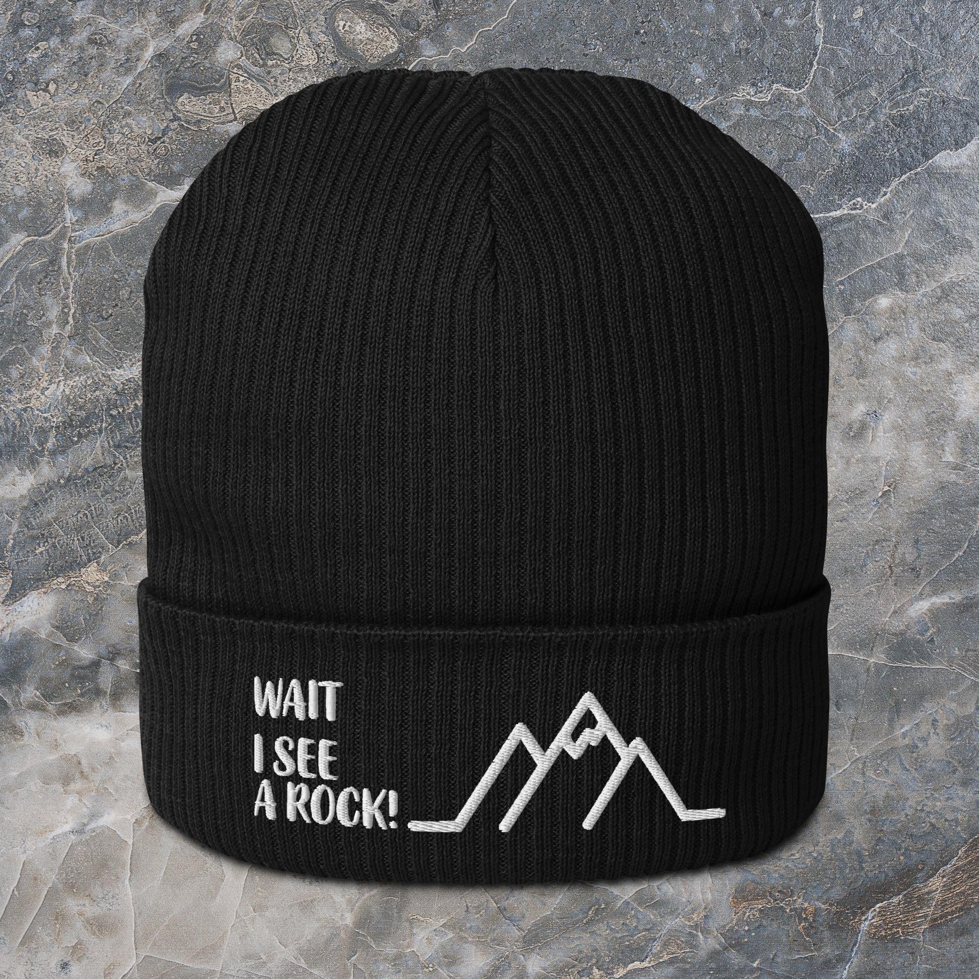 "Wait I see a Rock!" Bio-Beanie