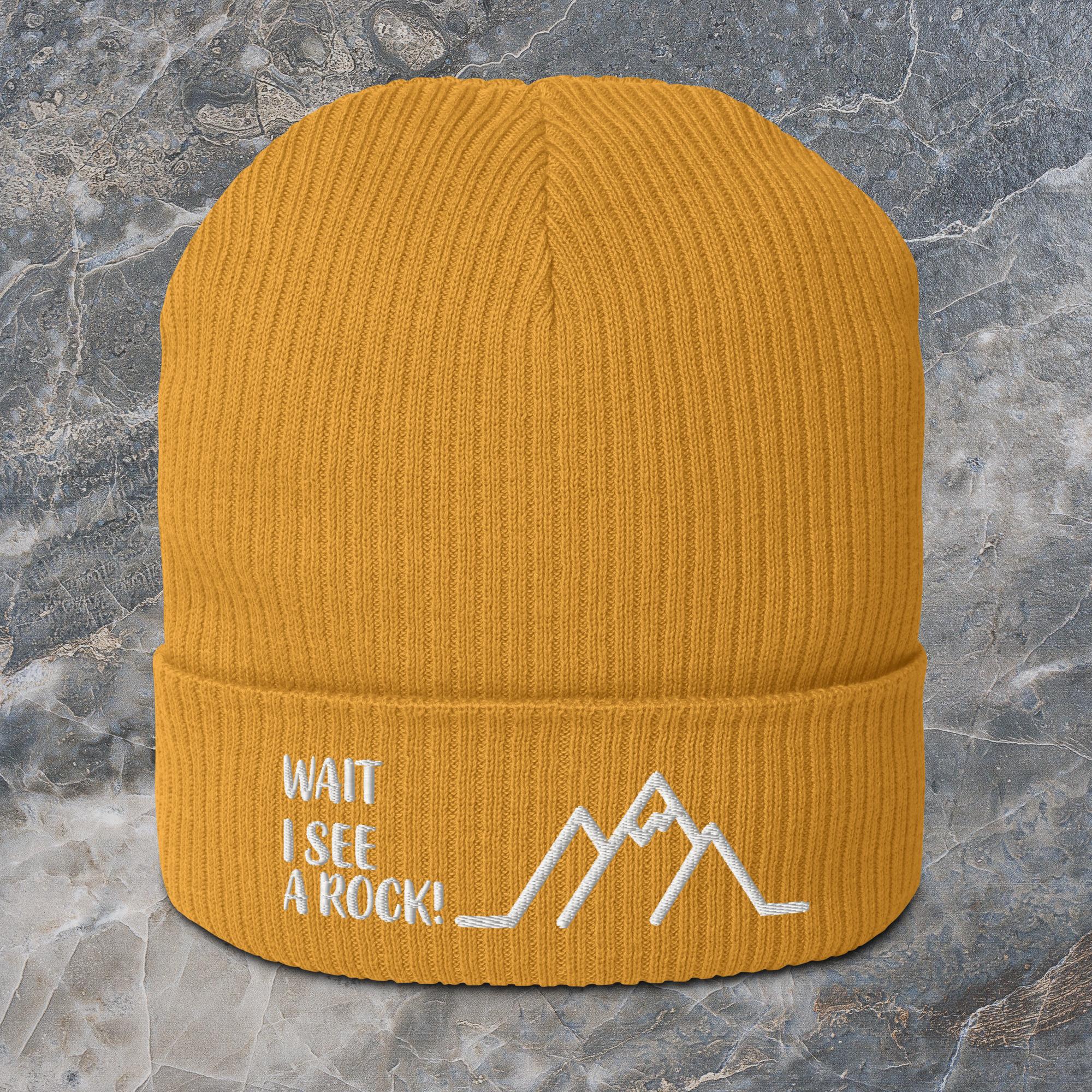 "Wait I see a Rock!" Bio-Beanie