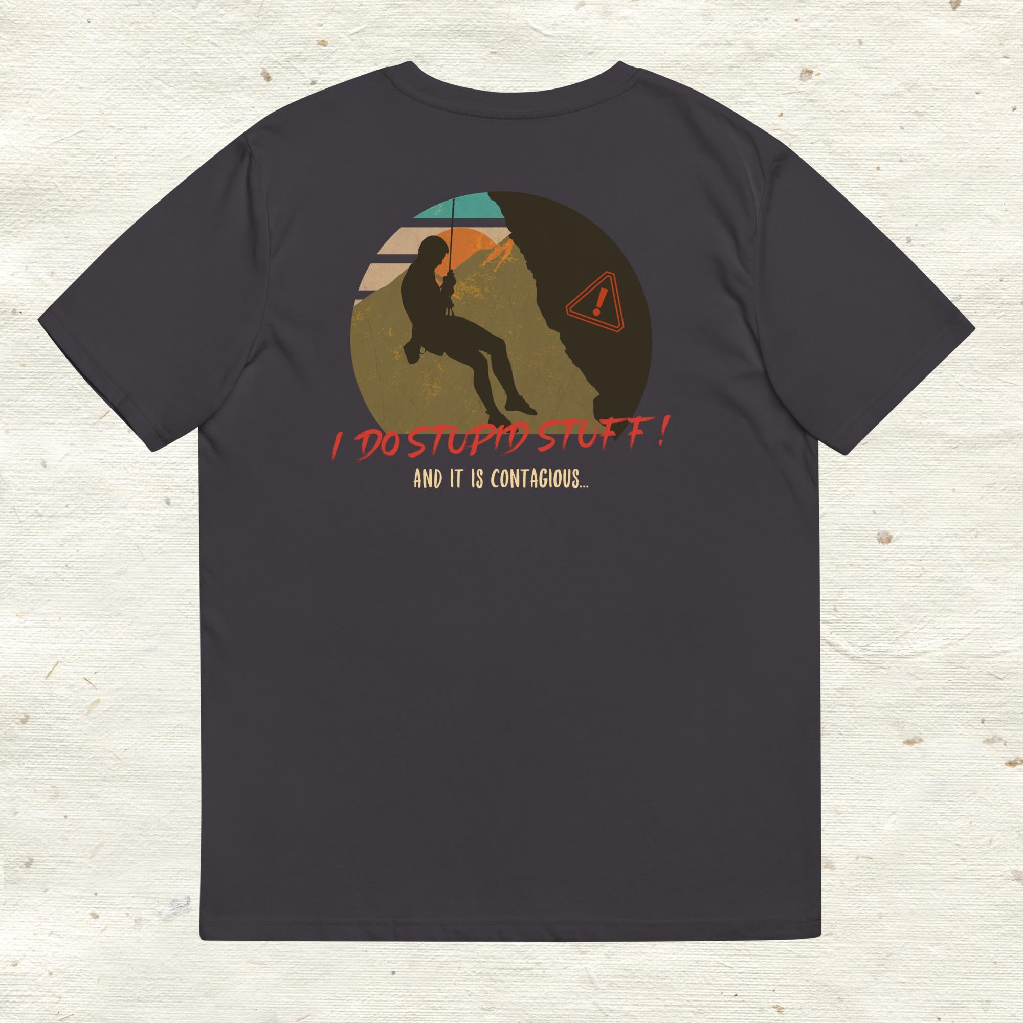 Unisex-Bio-Baumwoll-T-Shirt "Dont follow me!"