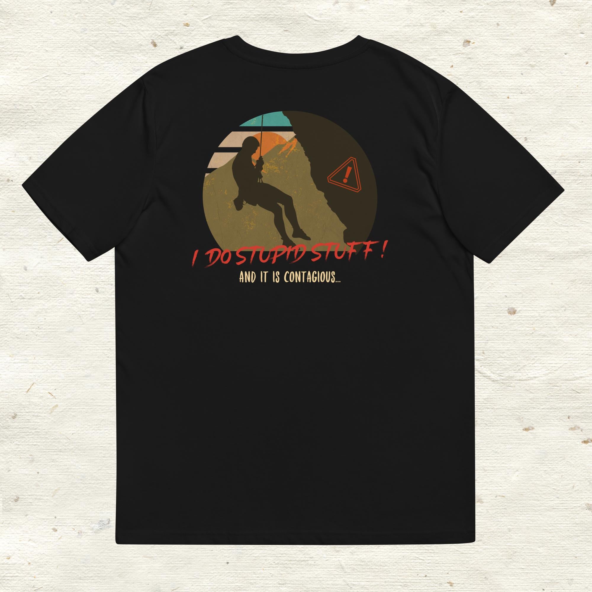 Unisex-Bio-Baumwoll-T-Shirt "Dont follow me!"
