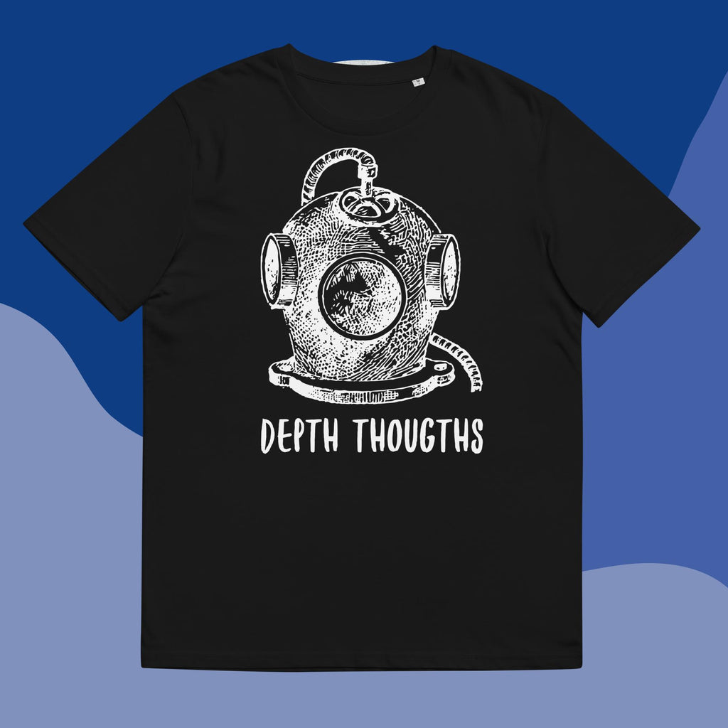 Unisex-Bio-Baumwoll-T-Shirt "Depth Thoughts"
