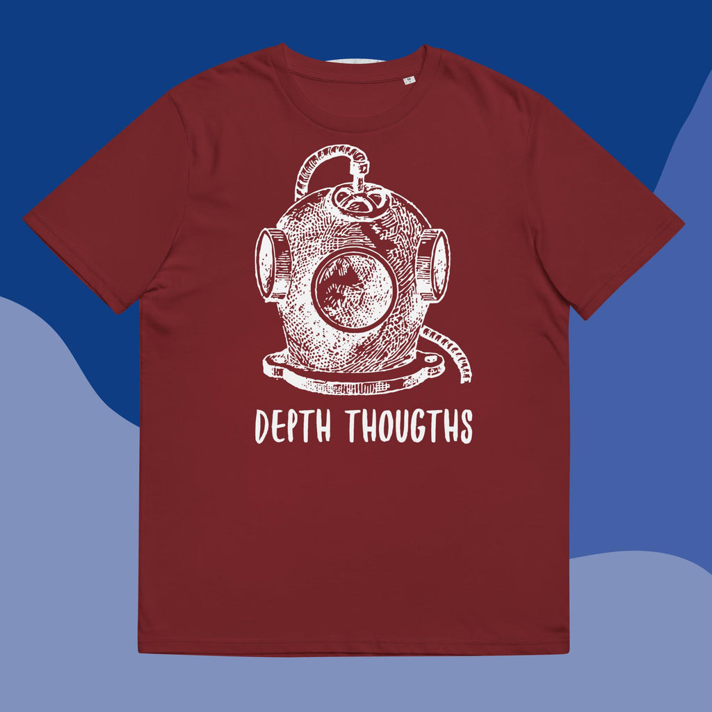 Unisex-Bio-Baumwoll-T-Shirt "Depth Thoughts"