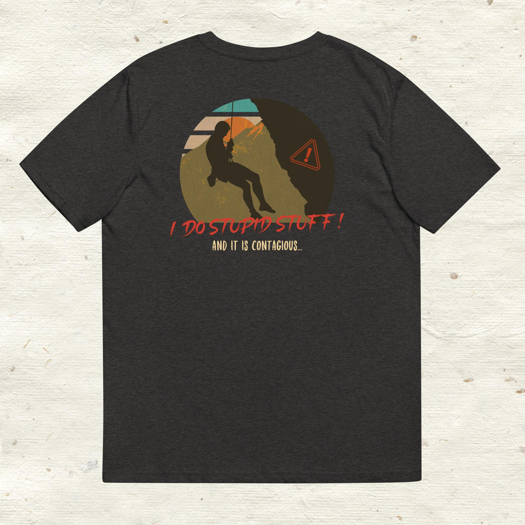 Unisex-Bio-Baumwoll-T-Shirt "Dont follow me!"