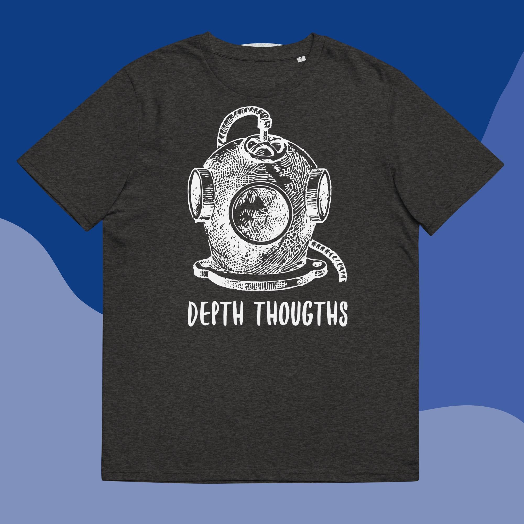 Unisex-Bio-Baumwoll-T-Shirt "Depth Thoughts"
