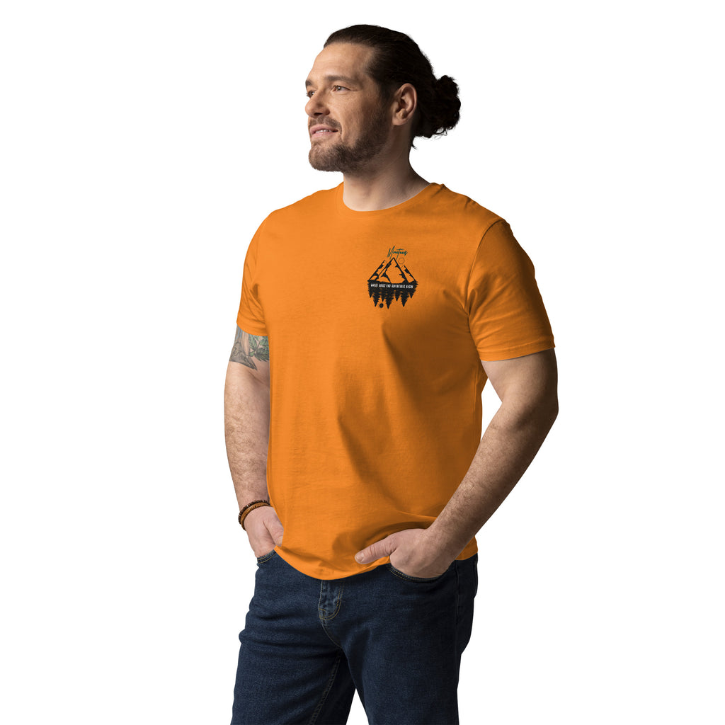 Unisex-Bio-Baumwoll-T-Shirt "Mountains"