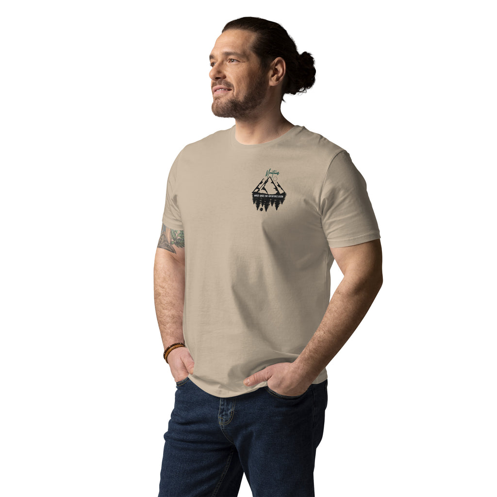 Unisex-Bio-Baumwoll-T-Shirt "Mountains"