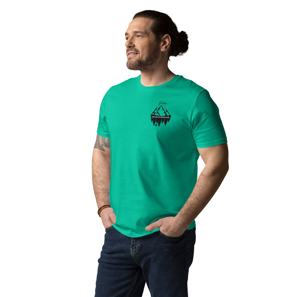 Unisex-Bio-Baumwoll-T-Shirt "Mountains"