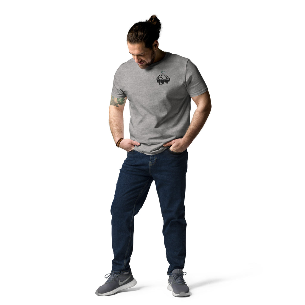 Unisex-Bio-Baumwoll-T-Shirt "Mountains"
