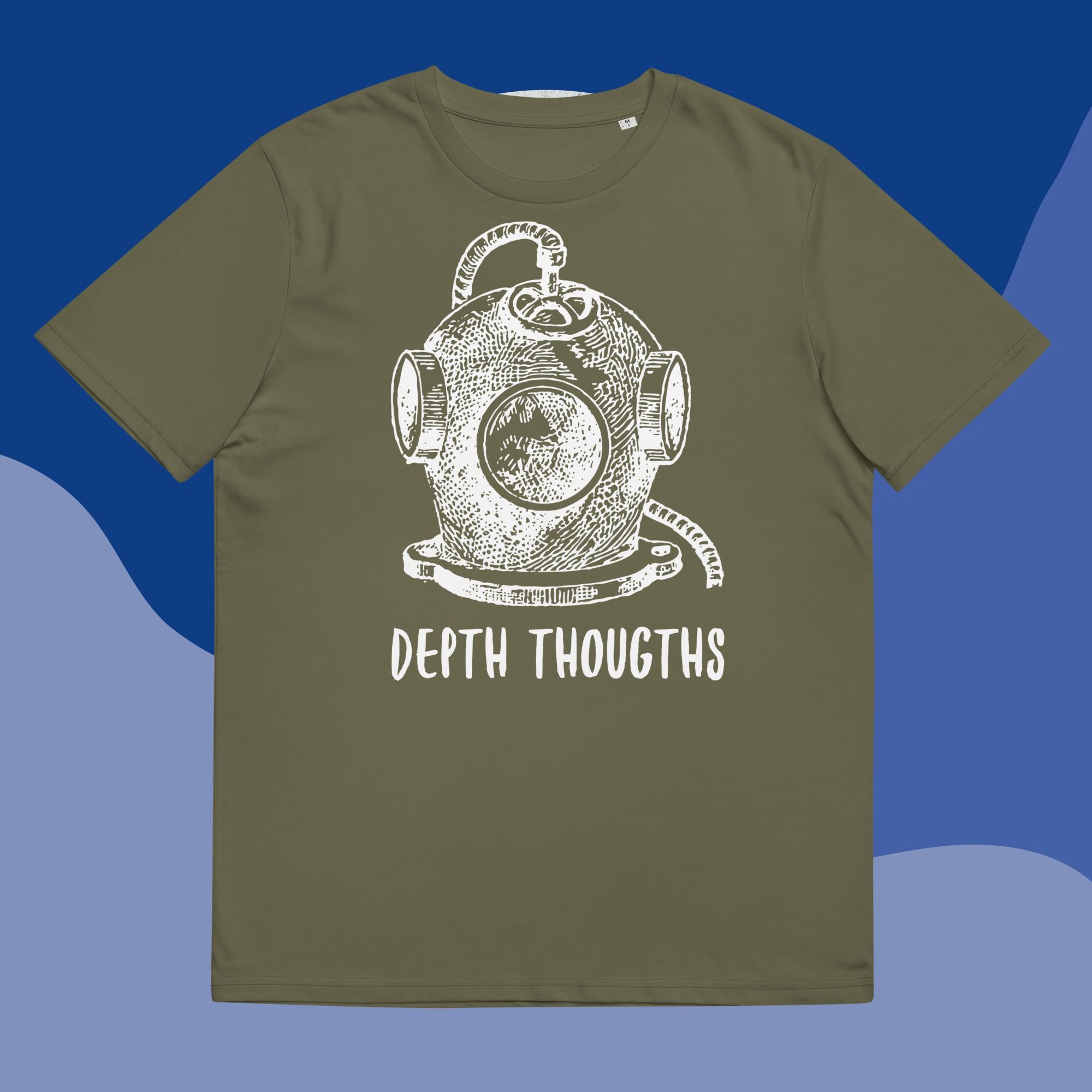 Unisex-Bio-Baumwoll-T-Shirt "Depth Thoughts"
