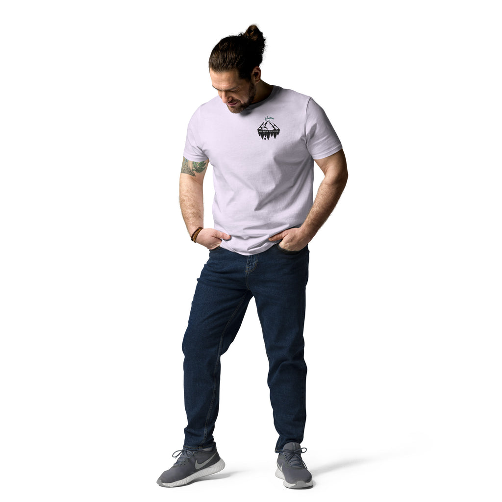 Unisex-Bio-Baumwoll-T-Shirt "Mountains"