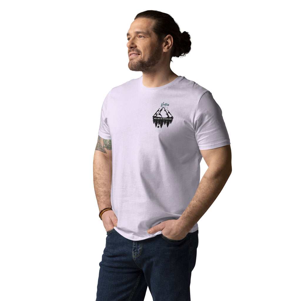 Unisex-Bio-Baumwoll-T-Shirt "Mountains"