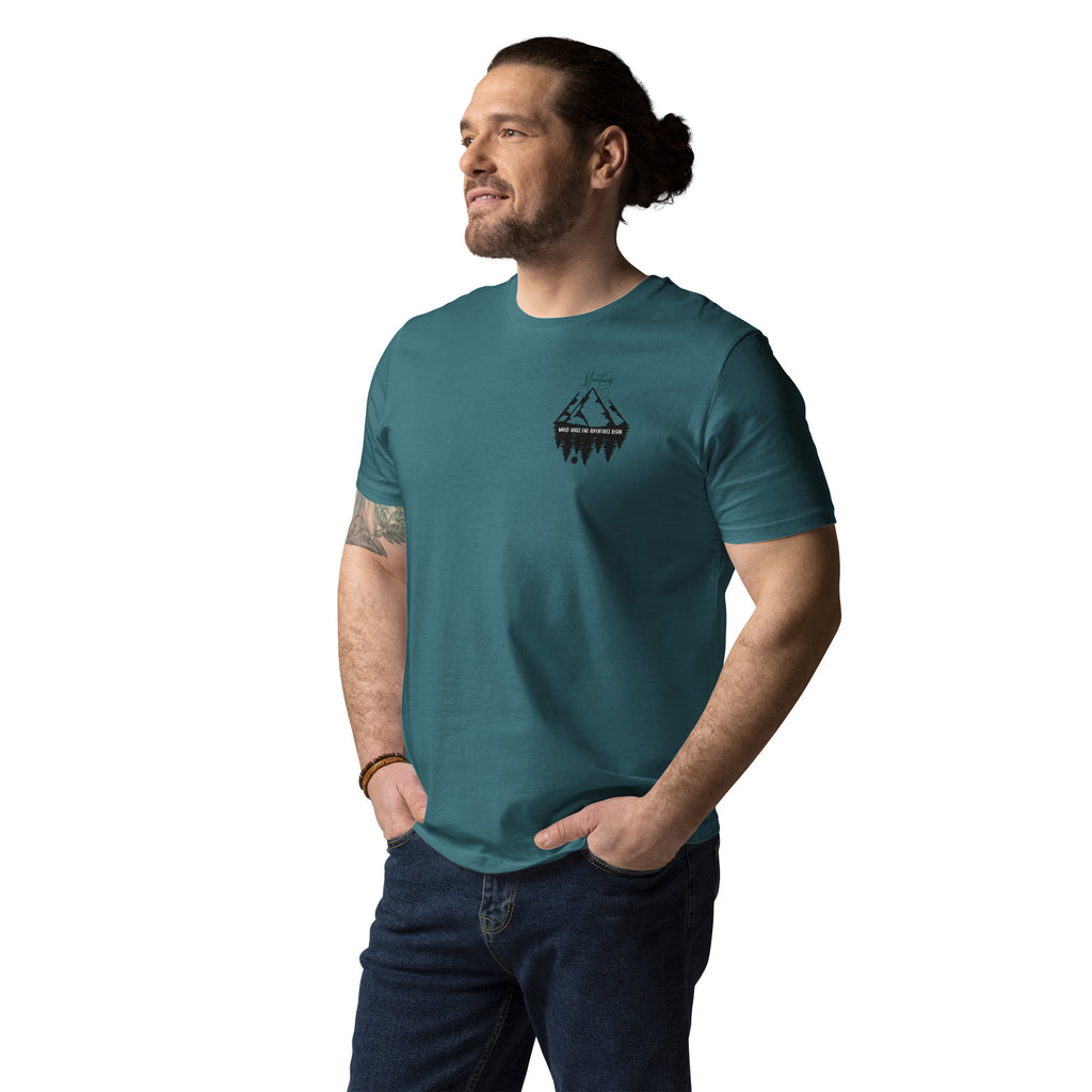 Unisex-Bio-Baumwoll-T-Shirt "Mountains"