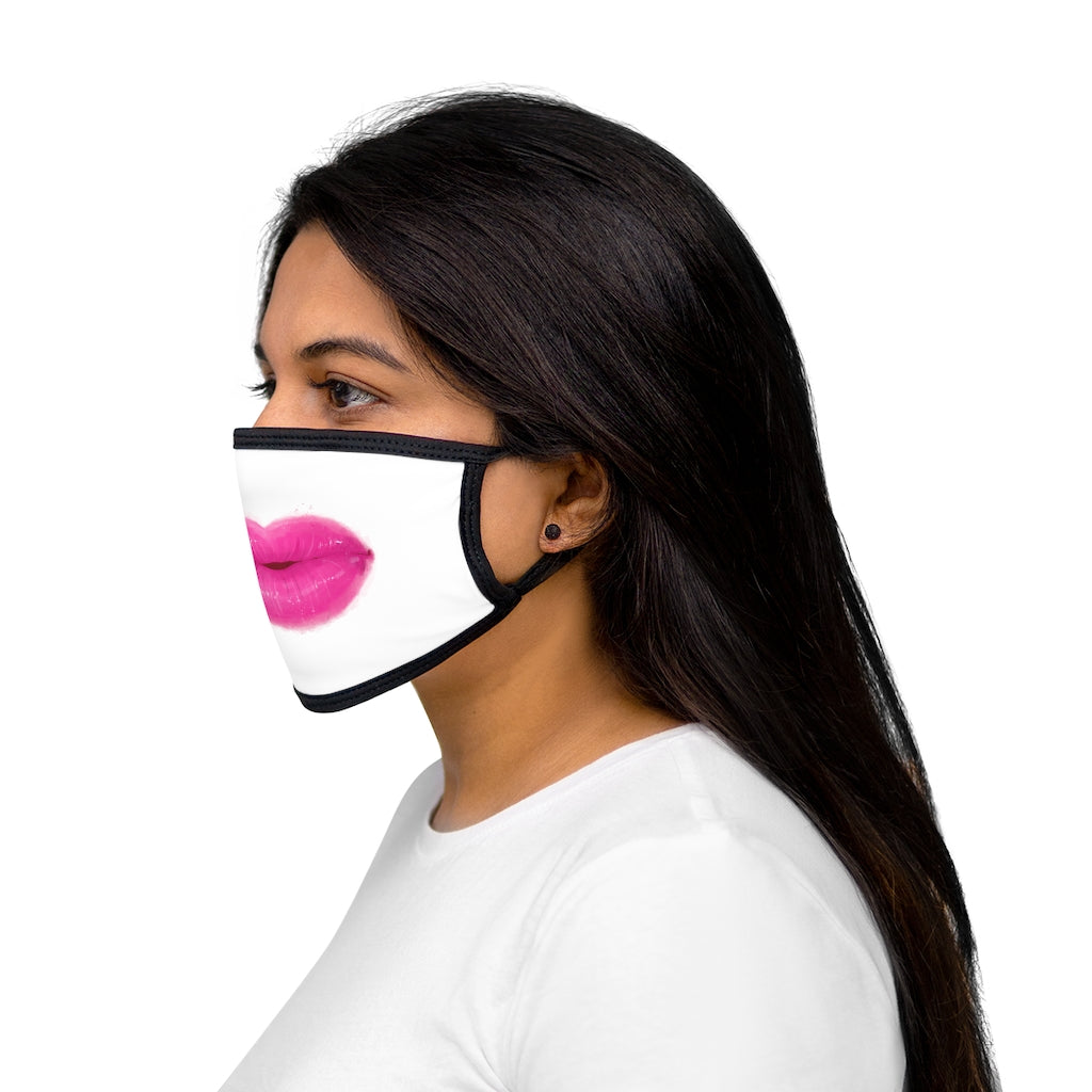 Pink Lips Face Mask