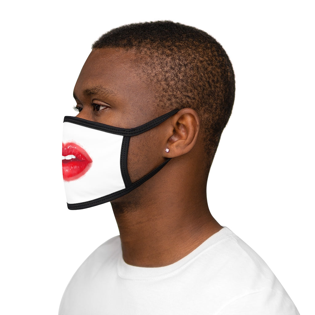 Red Lips Face Mask