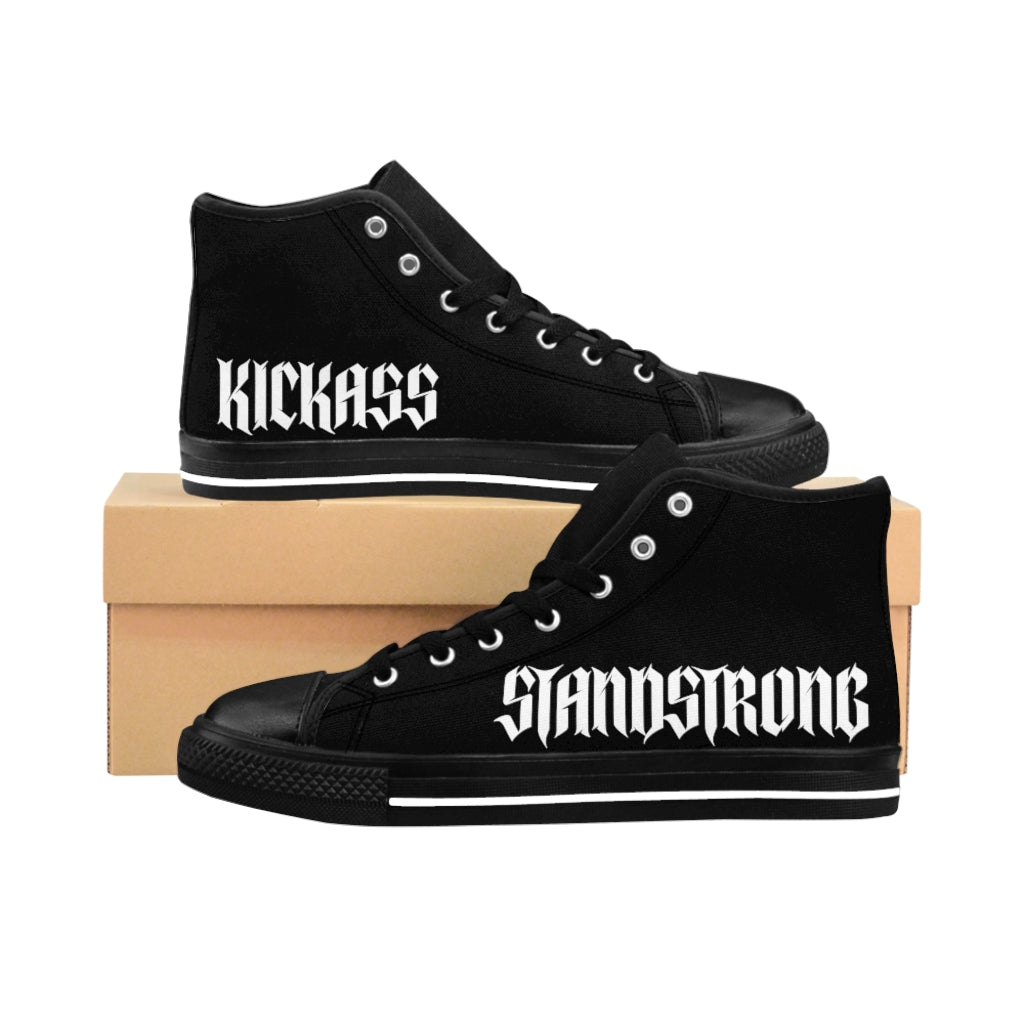 STRONG KICKASS Men's High-top Sneakers