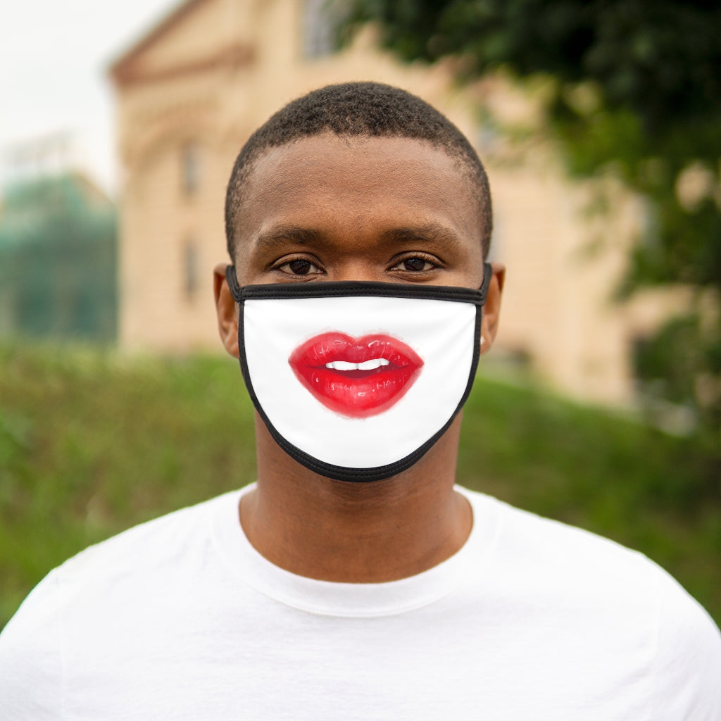 Red Lips Face Mask