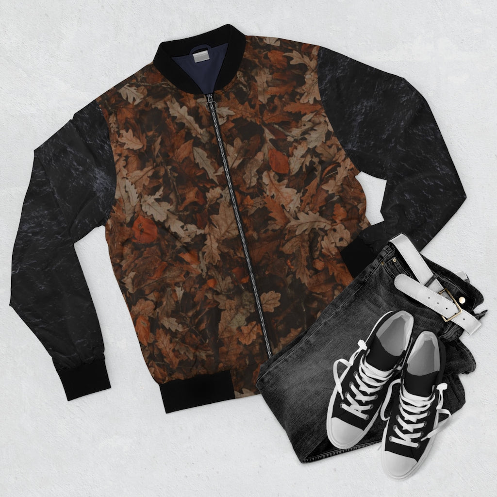 Leaves Bomber Jacket