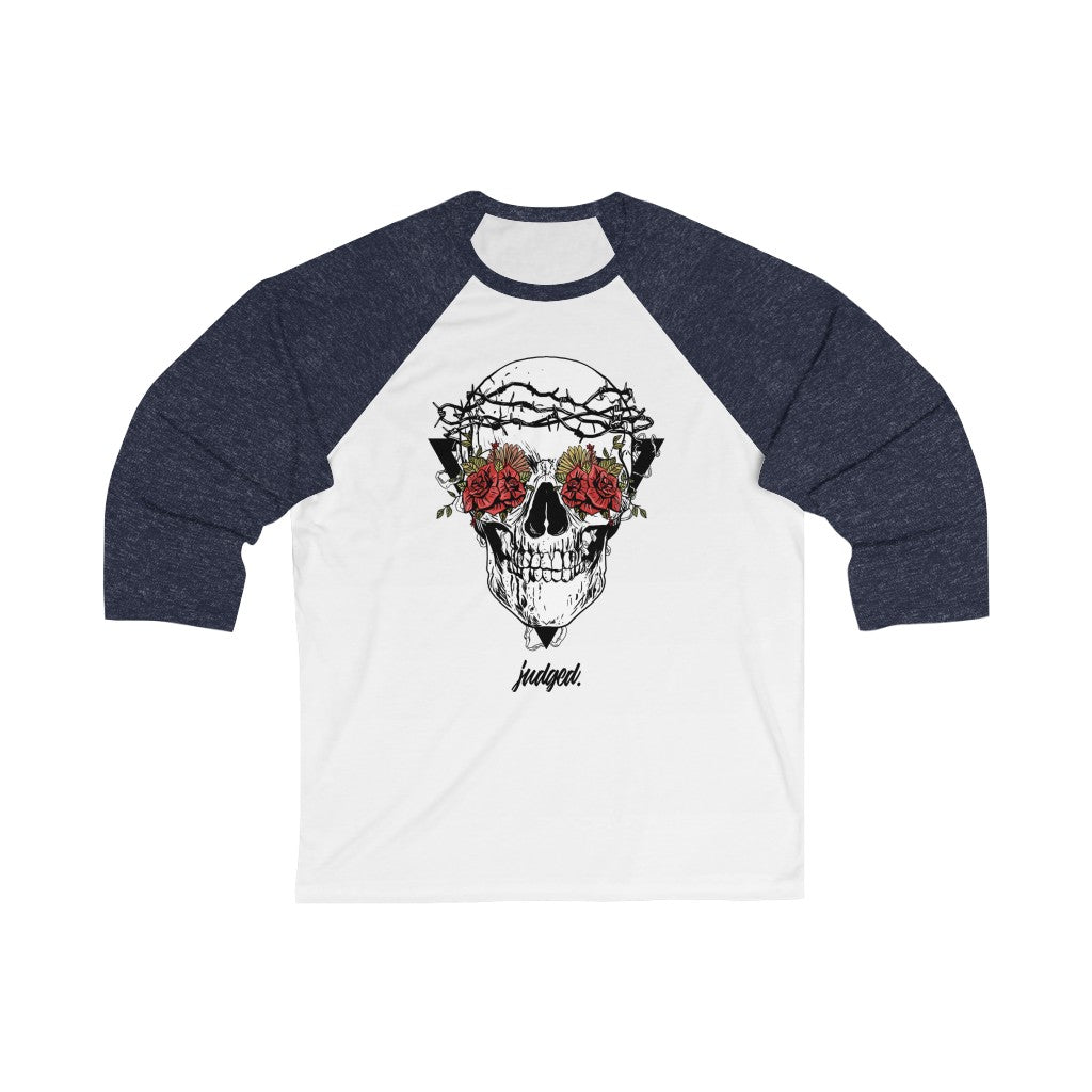 judged. Unisex 3/4 Sleeve Tee