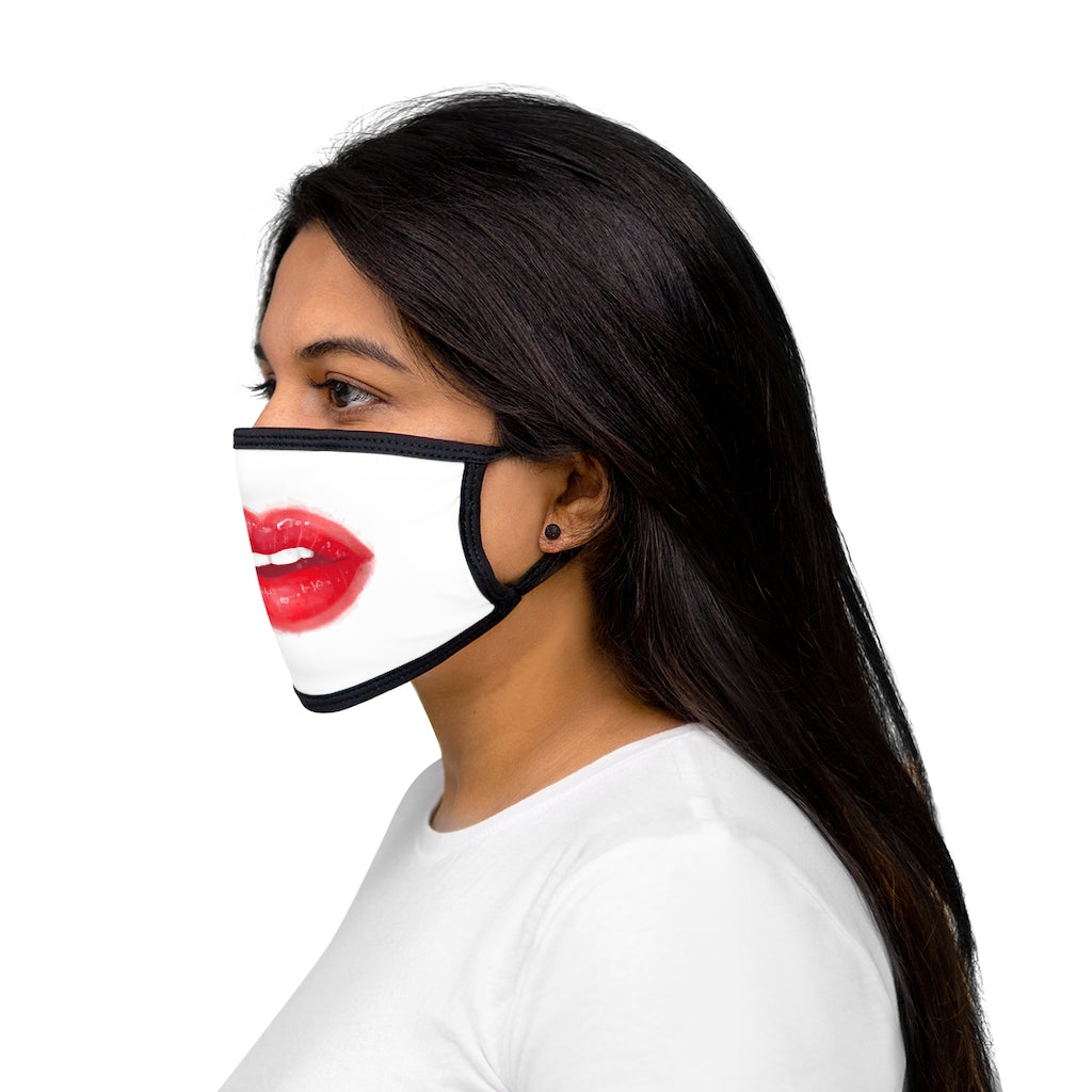 Red Lips Face Mask