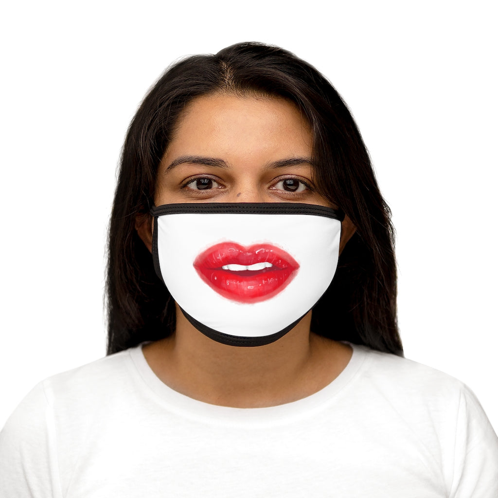 Red Lips Face Mask