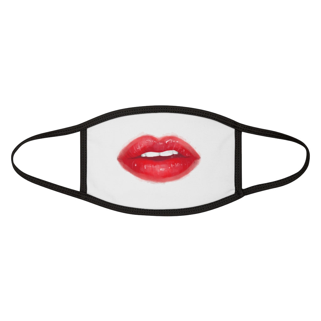Red Lips Face Mask