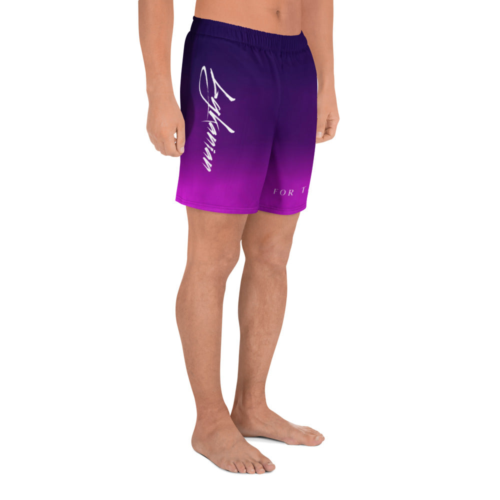 Sport-Shorts Purple Fade