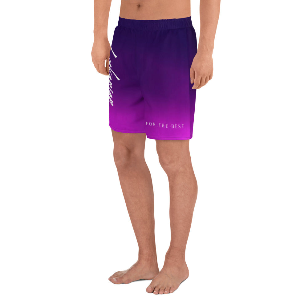 Sport-Shorts Purple Fade