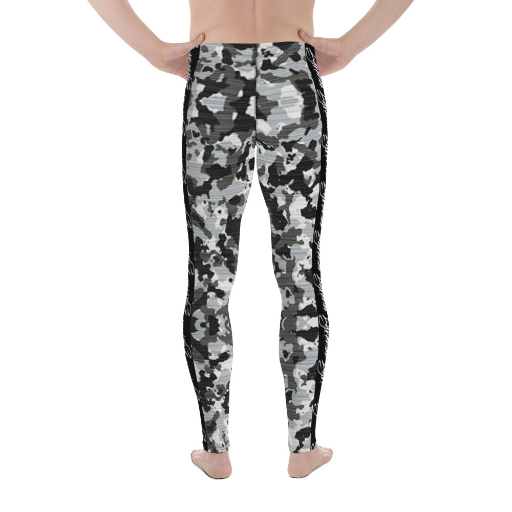 Herren-Leggings Military