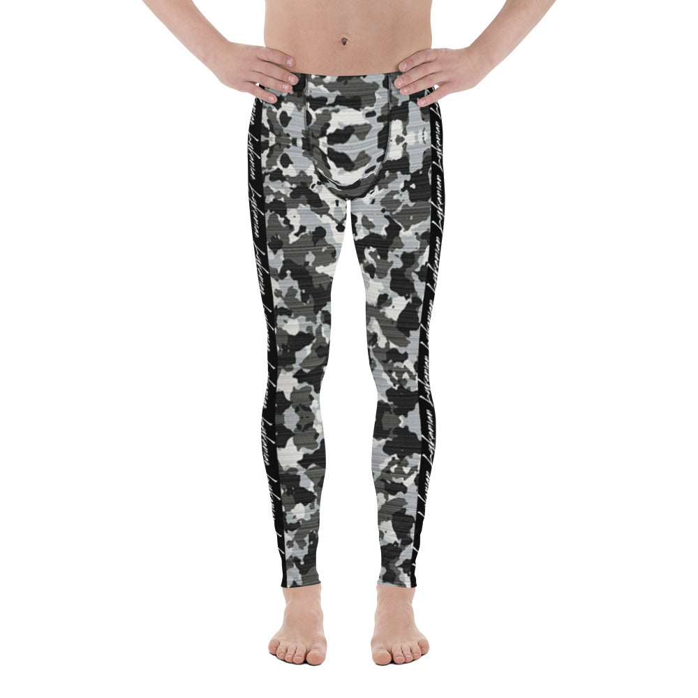 Herren-Leggings Military