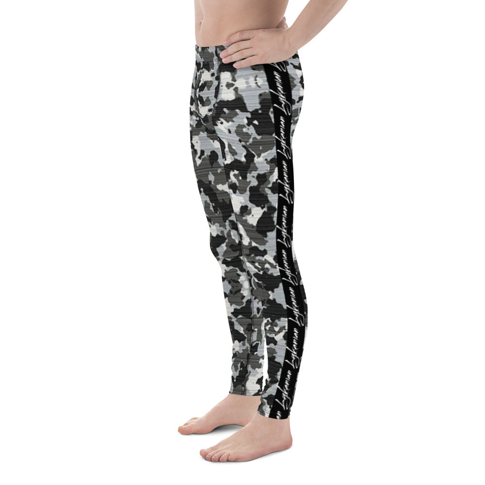 Herren-Leggings Military