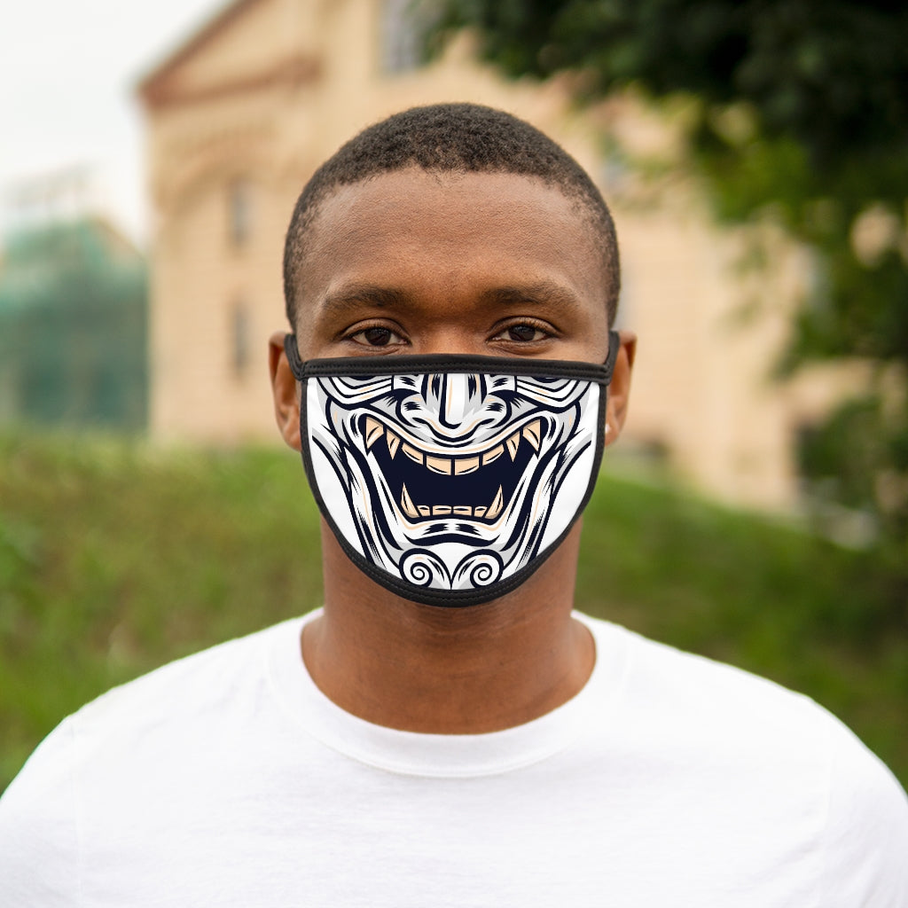 White Shinobi Face Mask
