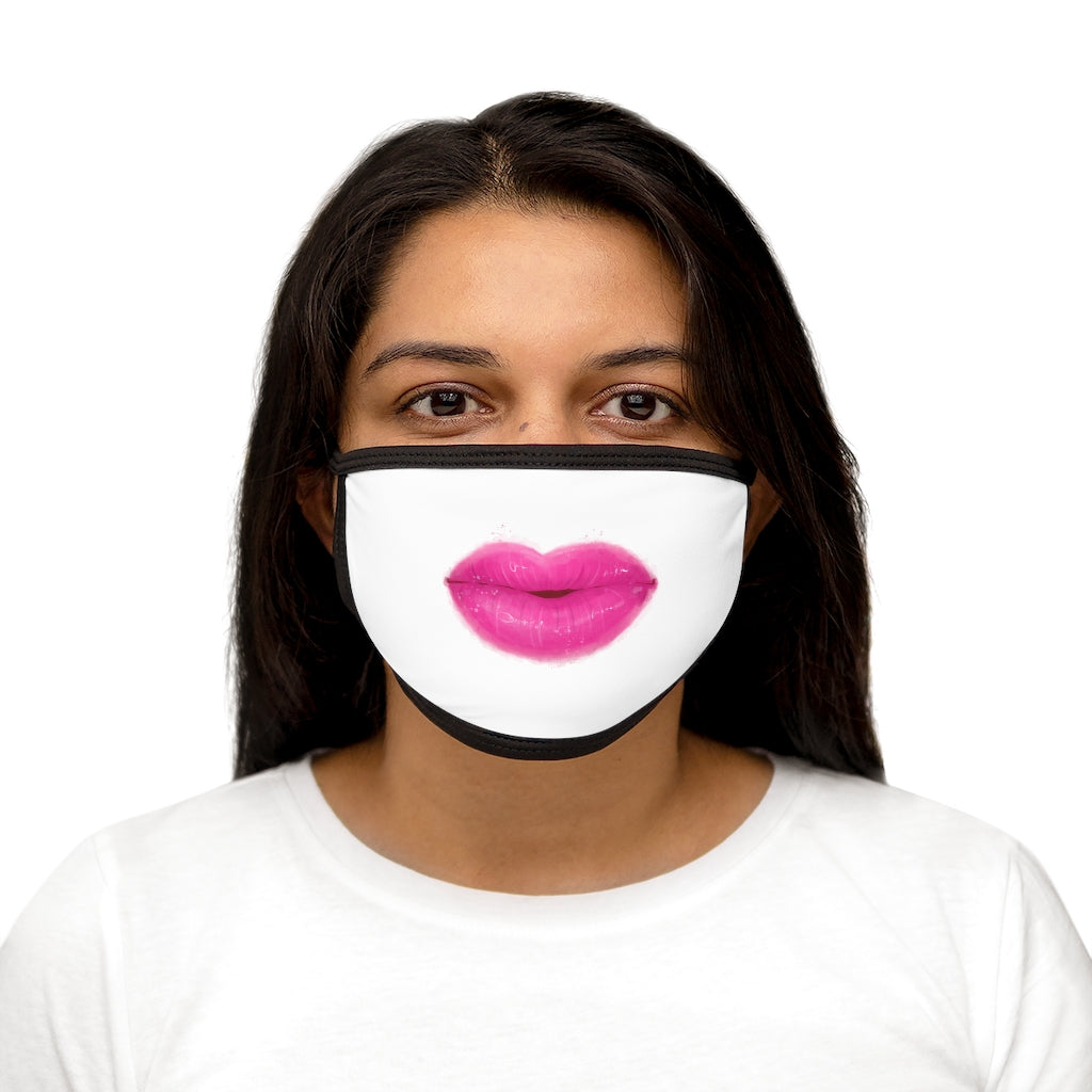 Pink Lips Face Mask