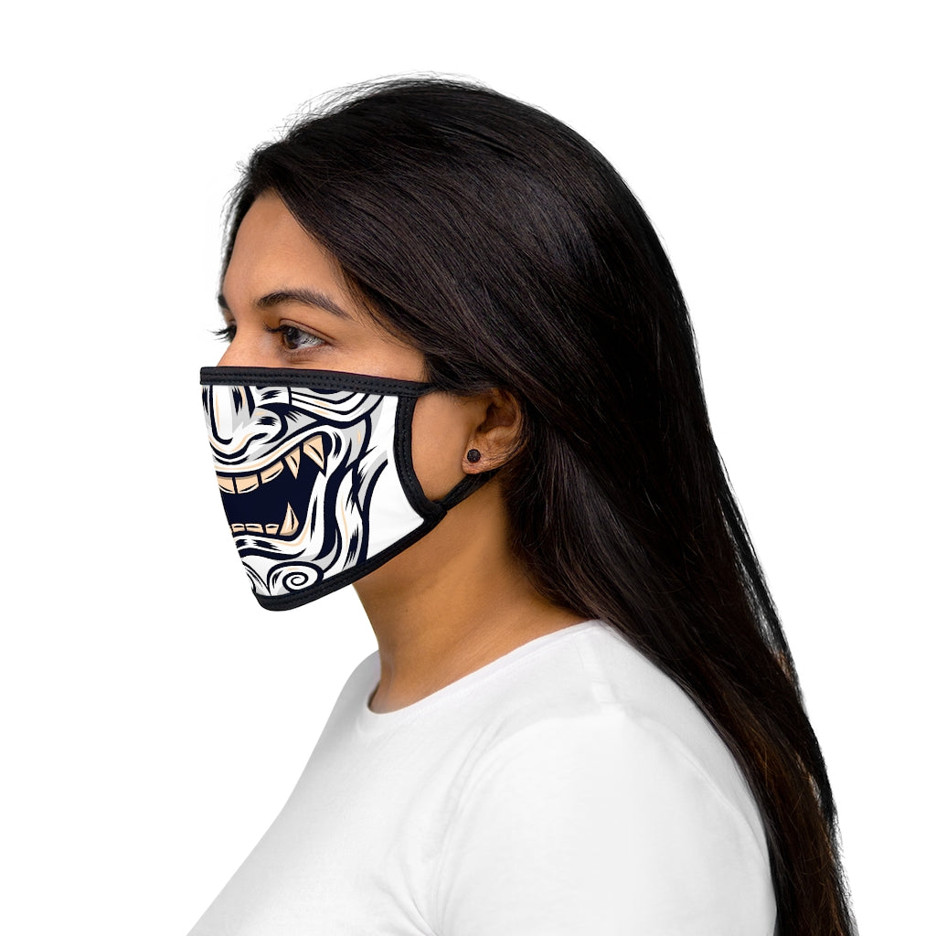 White Shinobi Face Mask
