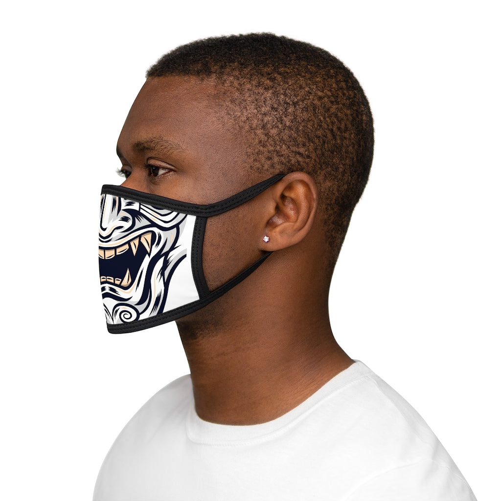 White Shinobi Face Mask