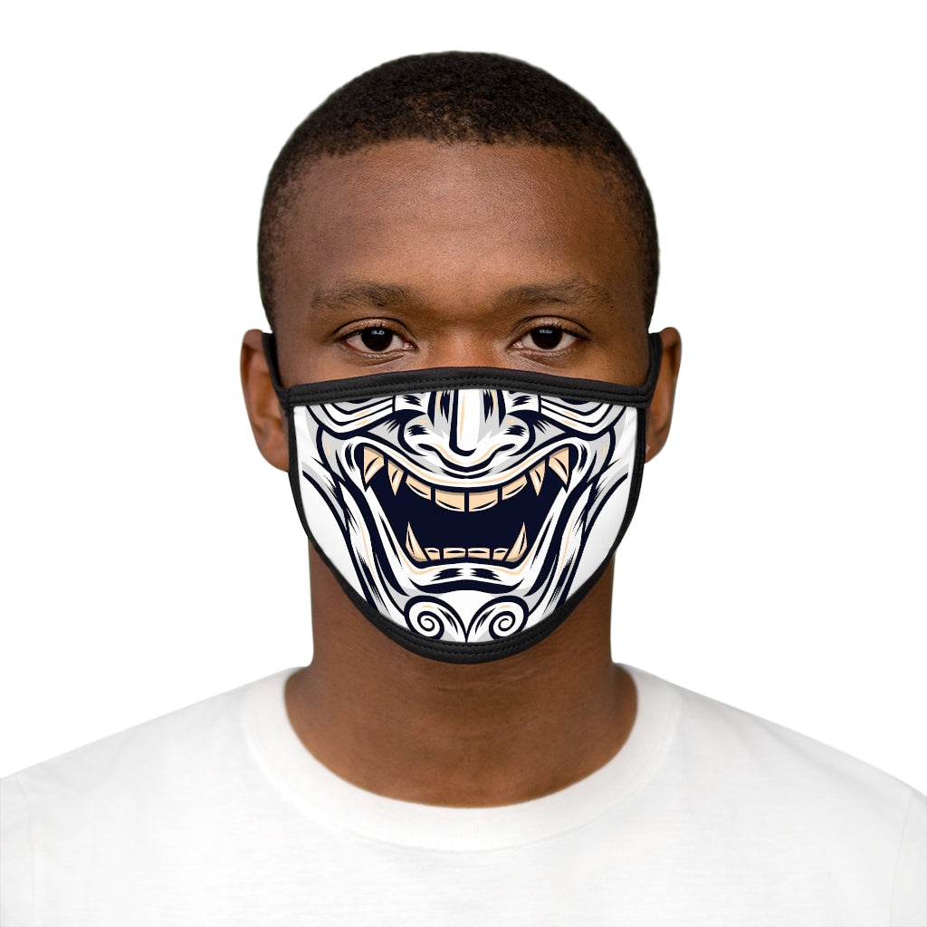 White Shinobi Face Mask