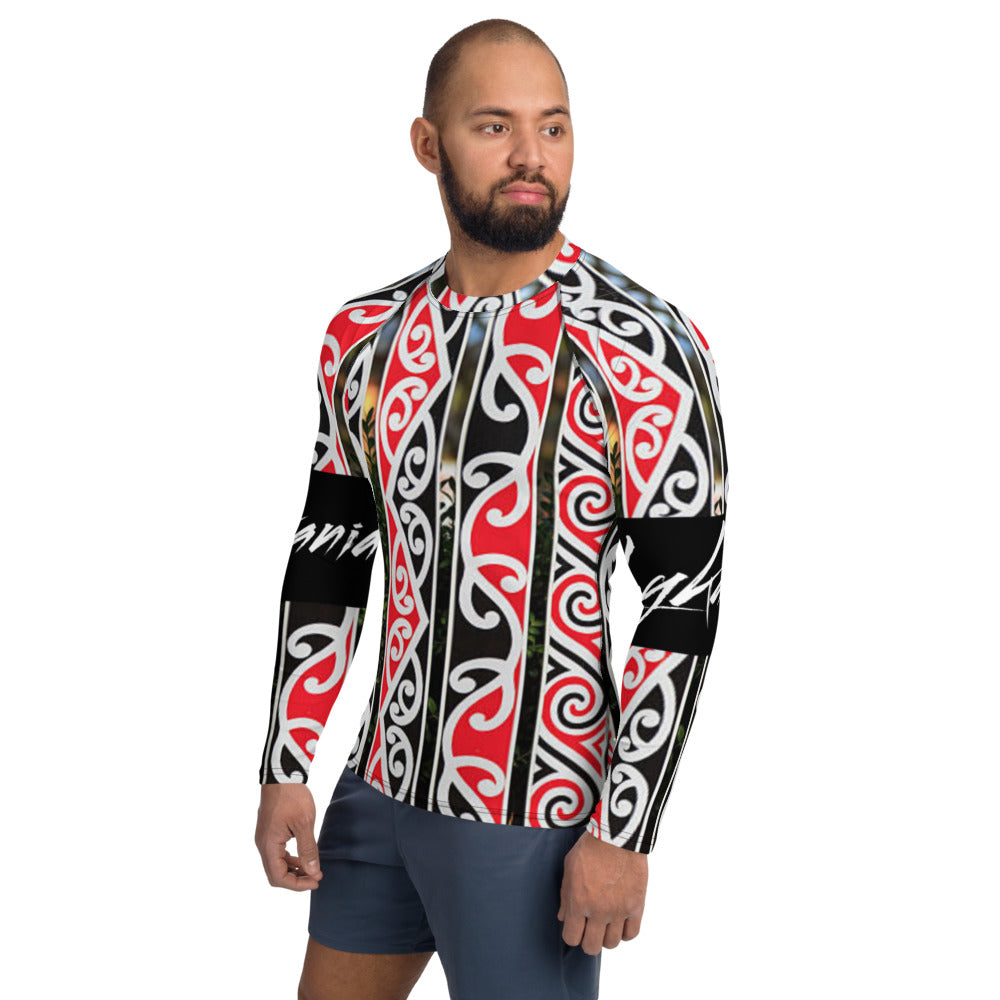 Herren Rash-Guard "Ta Moko"