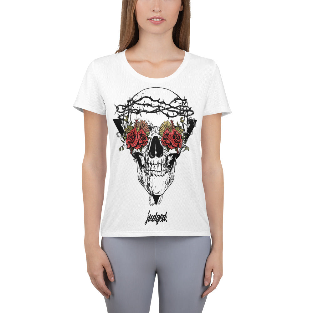 judged. Women's Athletic T-shirt