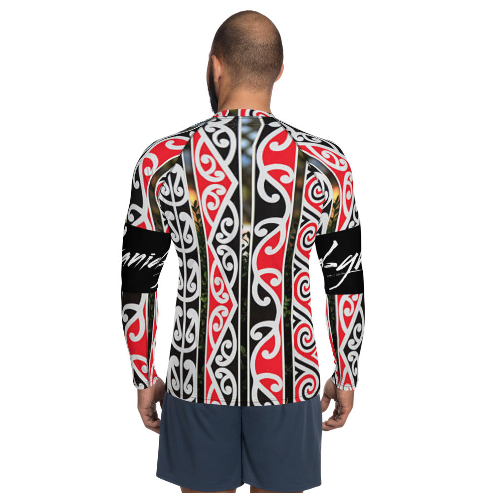 Herren Rash-Guard "Ta Moko"