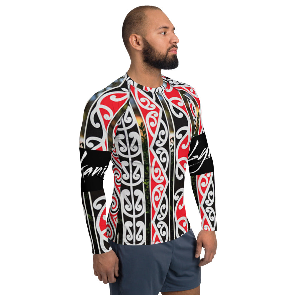 Herren Rash-Guard "Ta Moko"