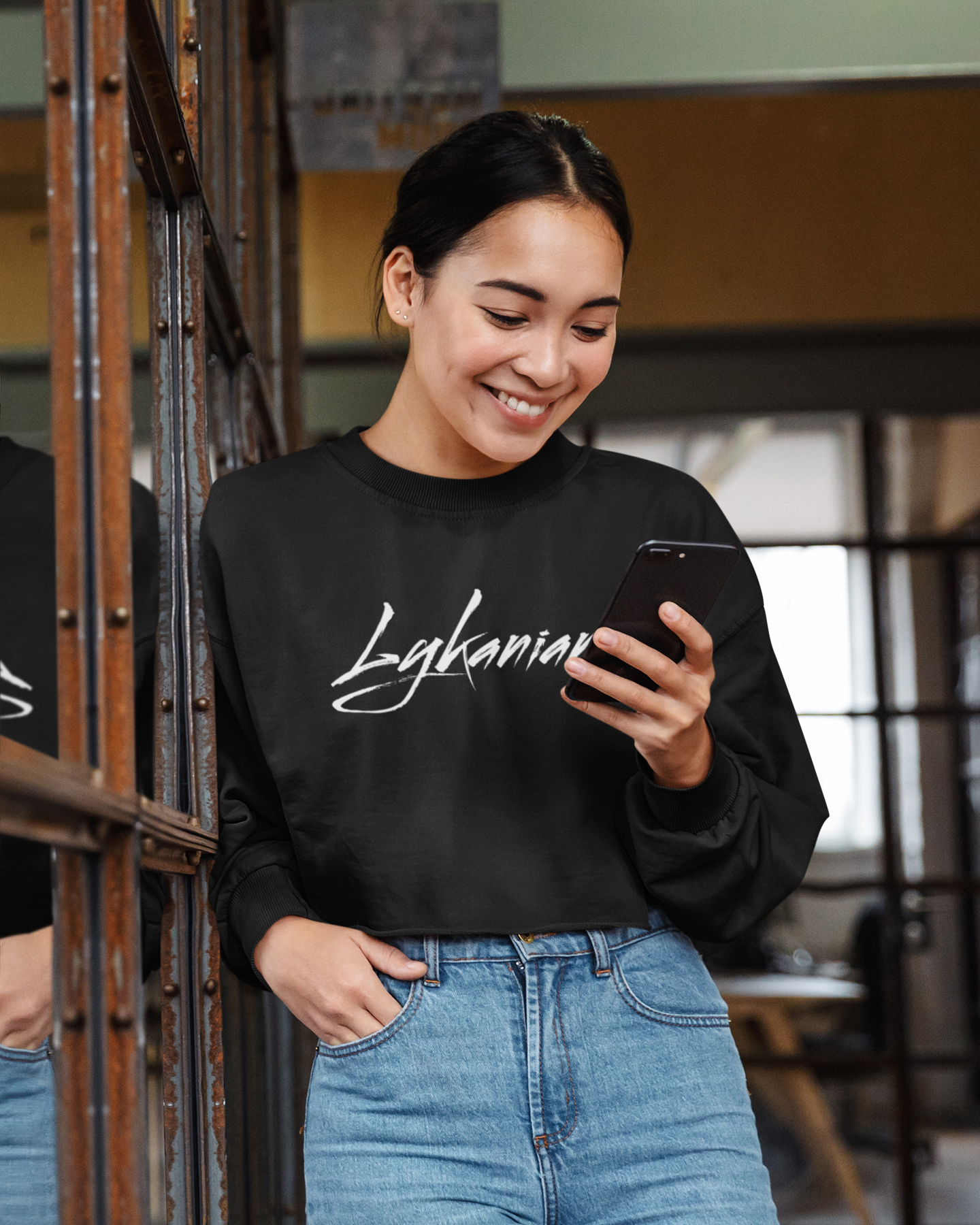 Signature Crop-Sweatshirt