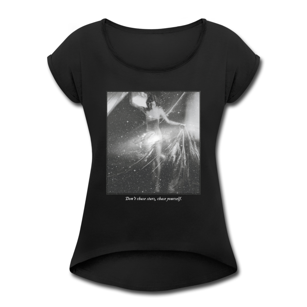 Star chasing Tee - Schwarz