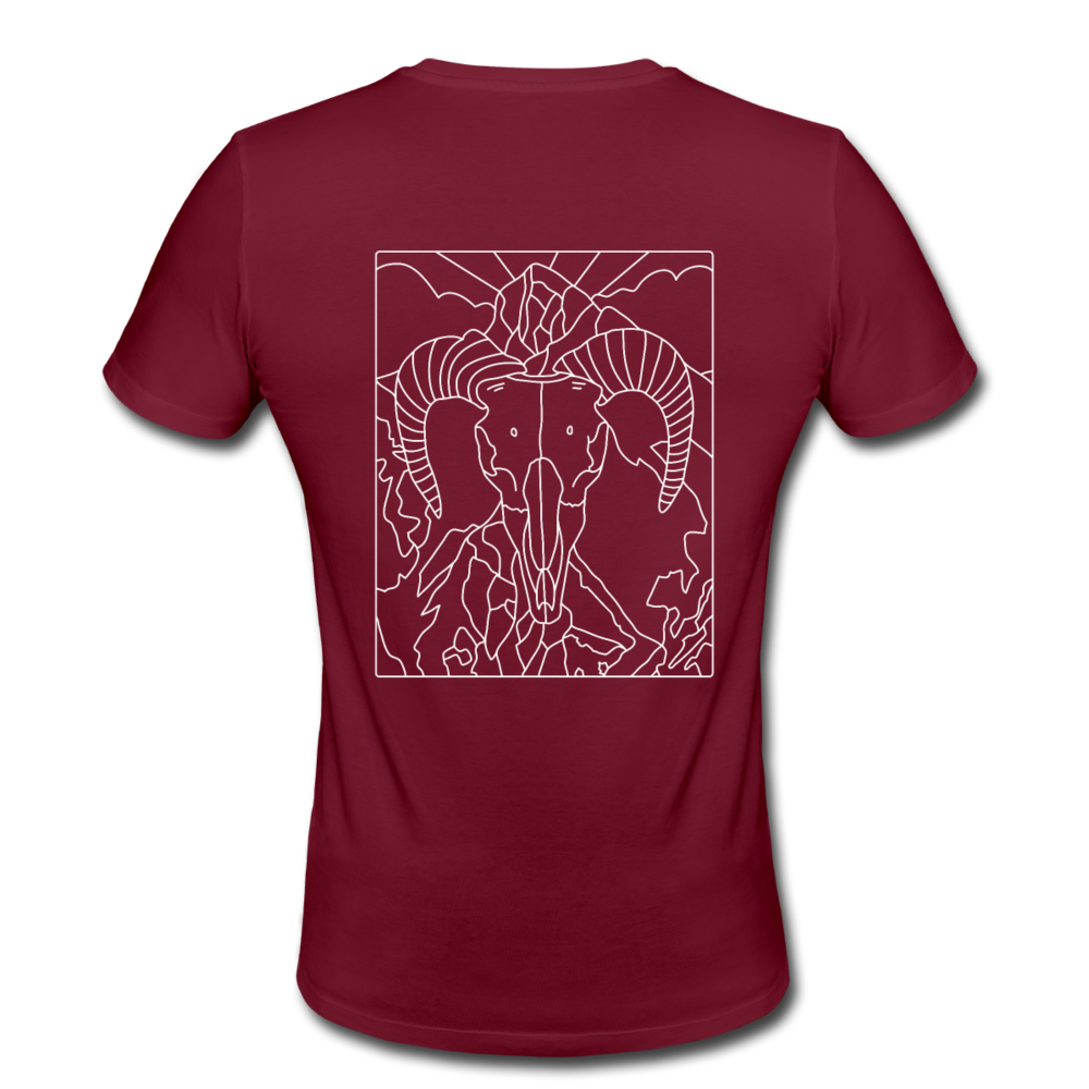 Devil Mind Tee - Burgunderrot