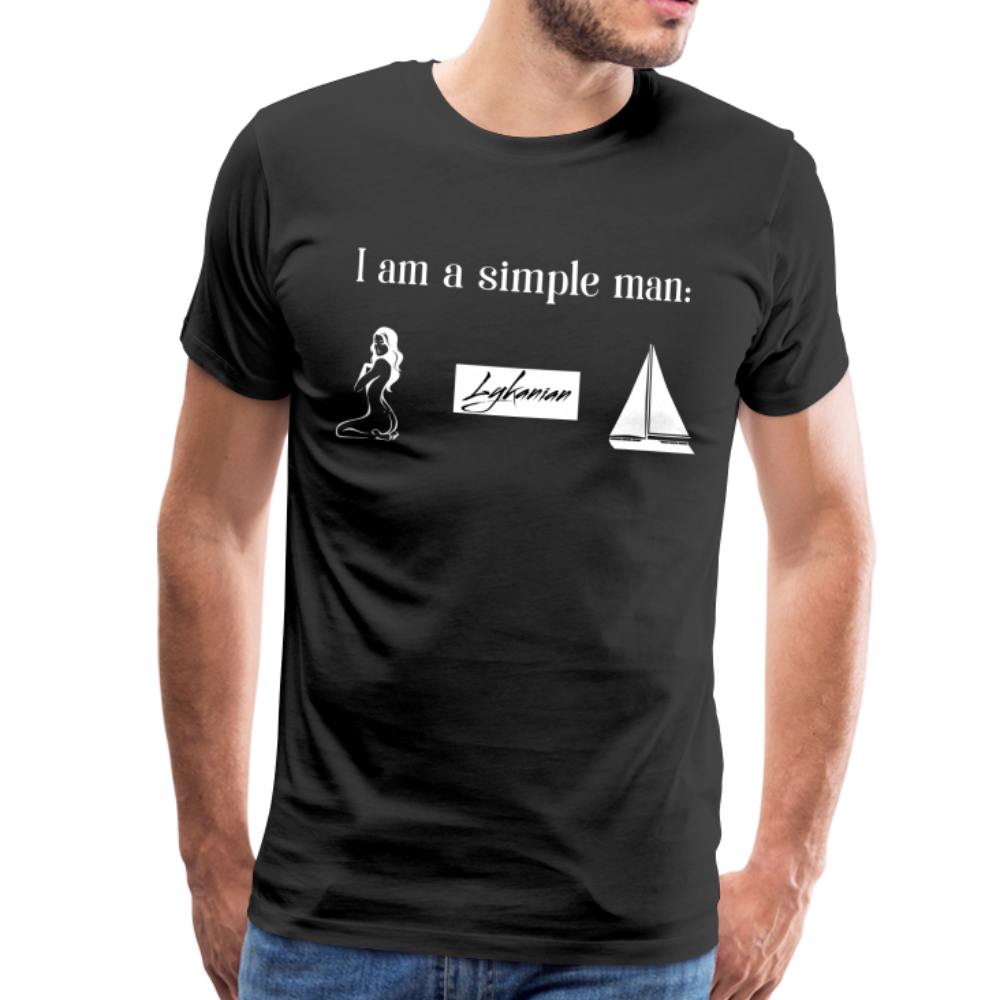 Simple Man T-Shirt - Schwarz