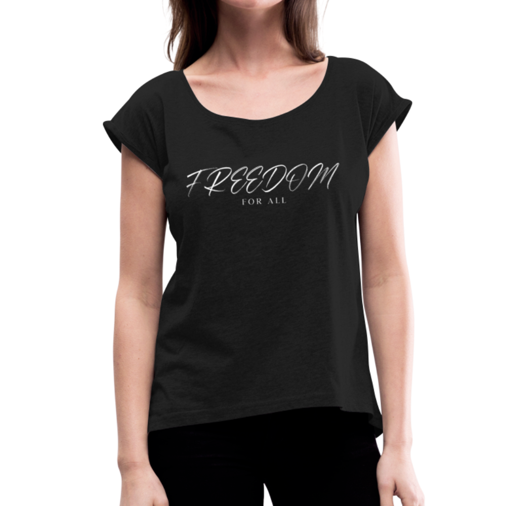 Freedom Shirt Girls - Schwarz