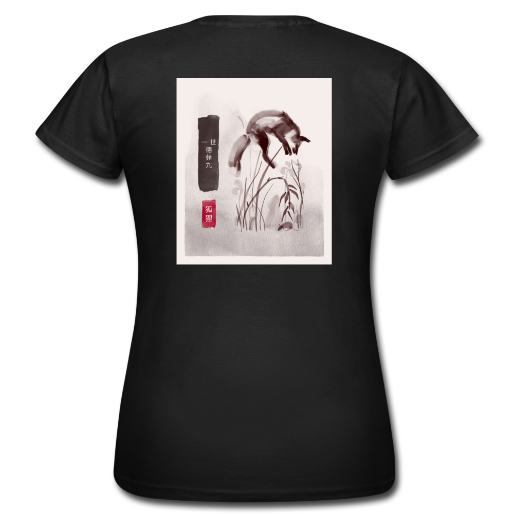 Kadda Frauen T-Shirt - Schwarz