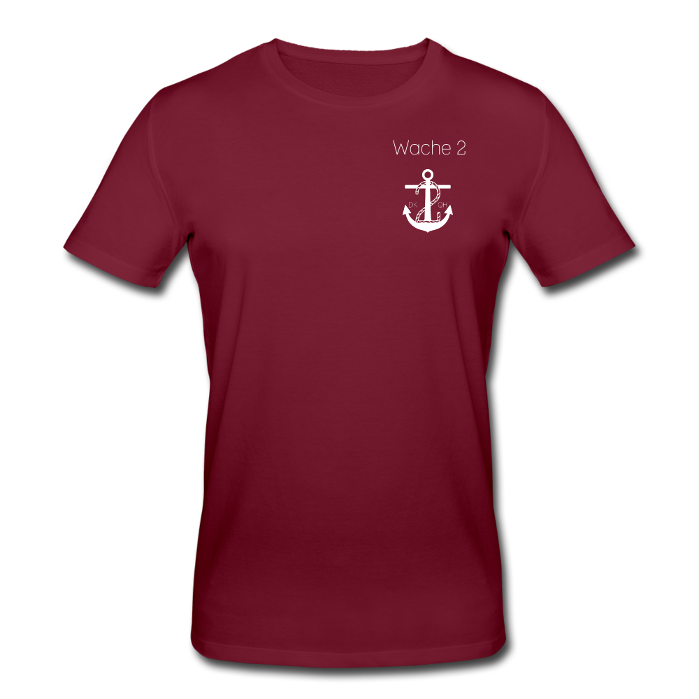 Wache 2 shirt Men - Burgunderrot